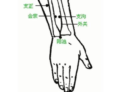  支沟穴位置图  支沟穴可以治疗胁痛