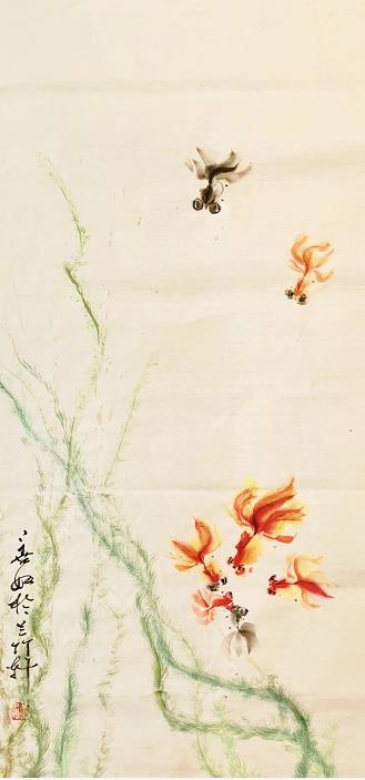 书画家王晓燕（善如）作品：《团聚》