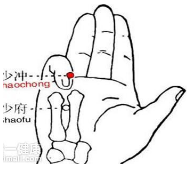 人体5大排毒穴 少府穴图 少府穴心毒 人体5大排毒穴 少府穴图 少府穴心毒